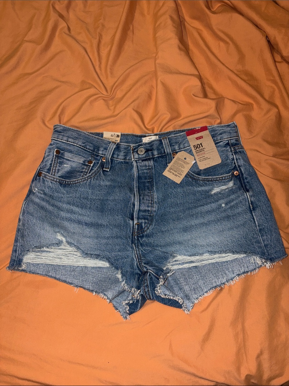 Levi's 501 original shorts. BRAND NEW. With tags.